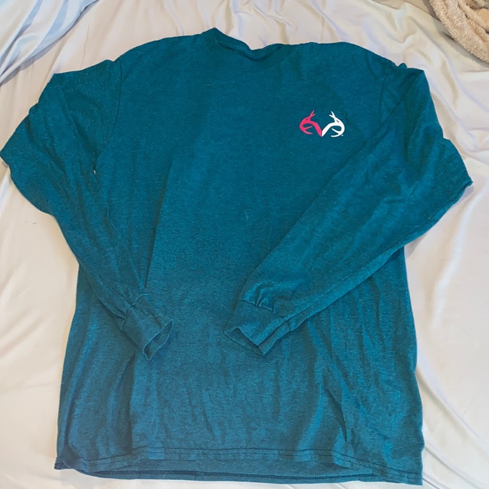 Womens real tree long sleeve